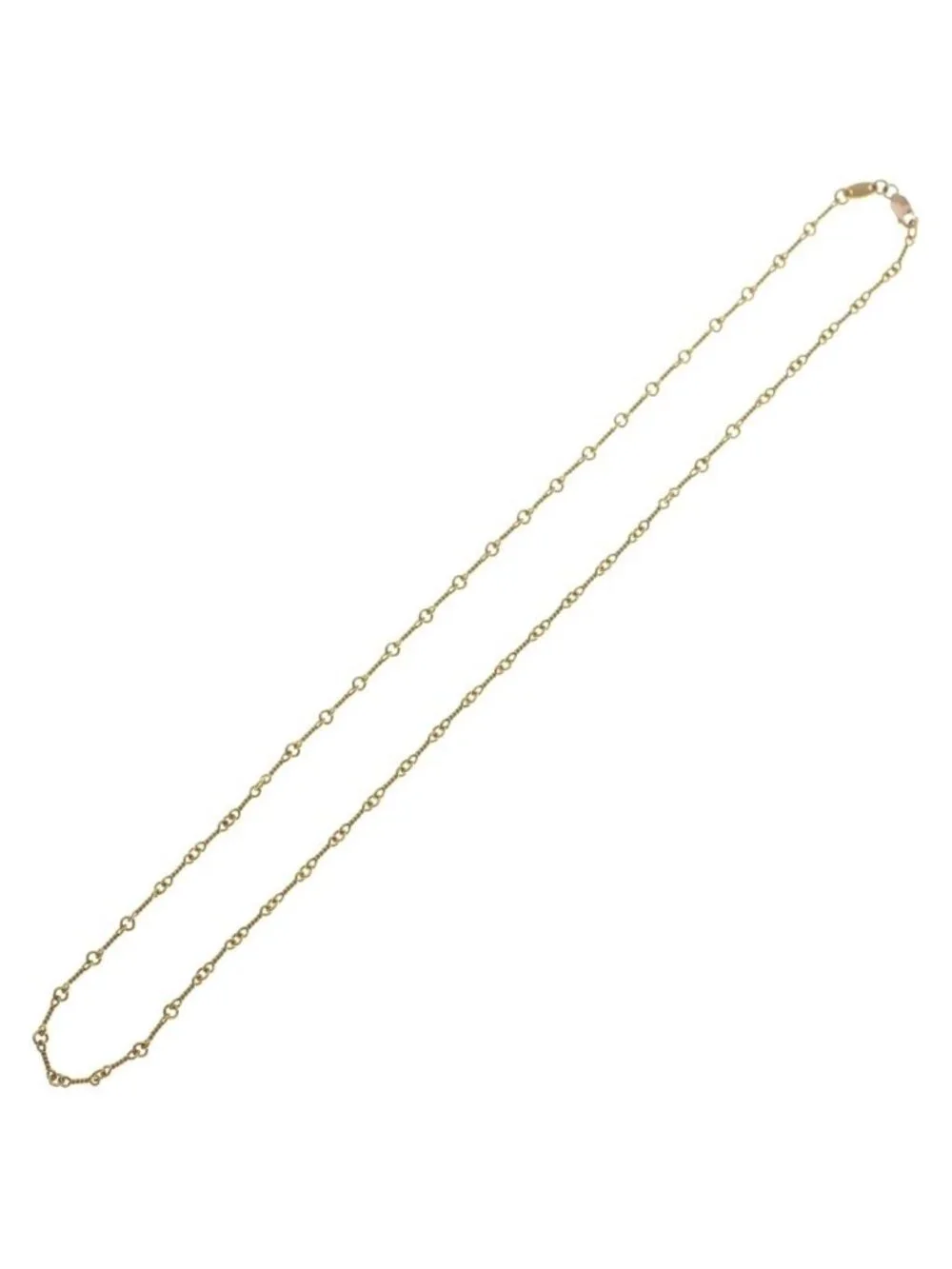 Chrome Hearts Twist Chain Necklace Gold